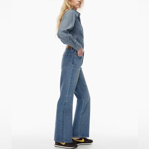 Aritzia Denim - Aritzia Denim Forum The Marianne flare high-rise jeans